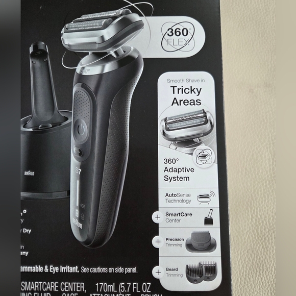 NWB -Braun Series 7 7075cc Electric Shaver with SmartCare Center Made in Germany - Picture 2 of 14